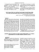 Thực trạng công tác chăm sóc người bệnh theo mô hình nhóm tại 4 khoa Lâm sàng Bệnh viện Đa khoa tỉnh Thái Bình năm 2019