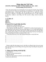 chuong trinh dai hoi chi bo