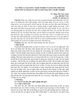 Vai trò của đạo đức nghề nghiệp và phương pháp để sinh viên sư phạm tự rèn luyện đạo đức nghề nghiệp