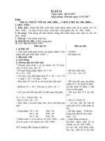 giáo án tuần 11 lớp 4