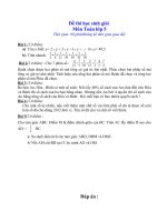 Dan De thi HSG Toan L5 Rat hay