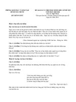 Đề thi học sinh giỏi môn Ngữ văn lớp 6 cấp huyện năm 2020-2021 - Phòng GD&ĐT Bá Thước