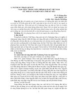 “Nam tiến” trong tiến trình lịch sử Việt Nam (từ thế kỷ XVII đến giữa thế kỷ XIX)