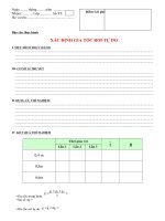 Thuc hanh 1 Xac dinh gia toc roi tu do