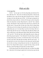 Xây dựng tour du lịch “hà nội hào hùng” qua các chứng tích của trận “điện biên phủ trên không”