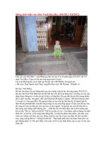 Mung sinh nhat chau ngoai Dan Huy tron 1 tuoi