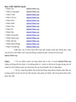 Email nhom chuyen mon cua Truong THPT tinh Gia 1