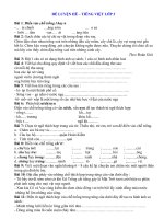 On tap Boi duong TViet Toan Lop 3