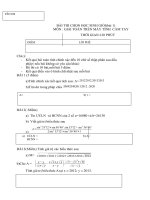 DE KHAO SAT CASIO 20122013