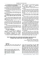 Thực trạng công tác chăm sóc người bệnh theo mô hình đội tại Bệnh viện Trung ương Thái Nguyên năm 2019