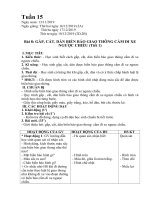 Giáo án môn Thủ công khối lớp 2- tuần 15