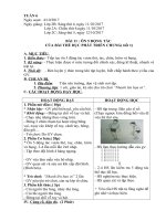 giáo án thể dục tuần 6