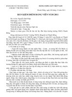 Ban kiem diem dang vien nam 2011