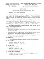 Ke hoach phan cong nhiem vu chuyen mon nam hoc 2012 2013