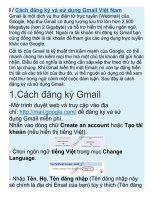 Cach dang ky Gmail