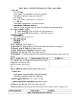 Tiết 2: BÀI 1. CHƯƠNG TRÌNH BẢNG TÍNH LÀ GÌ? (TT)