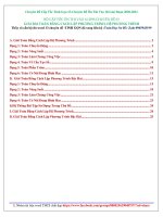 CẤP tốc TINH gọn  ôn THI vào 10 GIAI đoạn 2020 2021 đs9 CHUYÊN đề 03 GIẢI bài TOÁN BẰNG CÁCH lập hệ PT đã chuyển đổi 