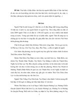 Tìm hiểu về đặc điểm văn hóa tộc người (điều kiện về địa văn hóa) đi sâu vào các hoạt động văn hóa (văn hóa tâm linh, văn hóa giải trí, ăn, mặc, ở, ẩm thực, phong tục tập quán ma chay, cưới xin, quan niệm tín ngưỡng…)