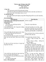 Giáo án lớp 2 Tuần 32