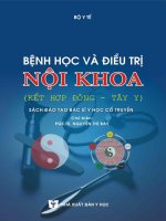 Benh hoc va Dieu tri noi khoa