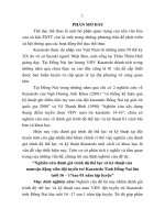 Tóm tắt Luận văn Thạc sĩ Giáo dục học: Nghiên cứu đánh giá trình độ thể lực và kỹ thuật của nam vận động viên đội tuyển trẻ Karatedo Tỉnh Đồng Nai lứa tuổi 16 – 17 sau 01 năm tập