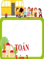 TOÁN 3 - TUẦN 28 - DIỆN TÍCH HÌNH VUÔNG