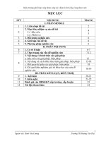 skkn hiệu trưởng phối hợp công đoàn công tác chăm lo đời sống công đoàn viên 