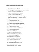 passive voice