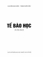 Giáo trình tế bào học phần 1 