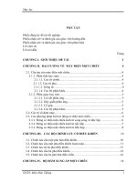 Luận văn tốt nghiệp: Bộ chỉnh lưu tyristo  động cơ (hệ thốngVM)