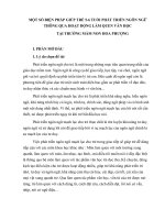 skkn một số biện pháp giúp trẻ 5  6 tuổi phát triển ngôn ngữ thông qua môn làm quen văn học tại trường mầm non hoa phượng 