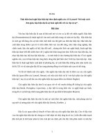 Tinh thần hoài nghi hậu hiện đại theo định nghĩa của J.F.Lyotard “Nói một cách đơn giản, hậu hiện đại là sự hoài nghi đối với các đại tự sự”.