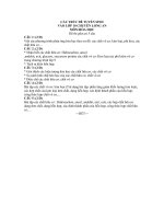 CAU TRUC DE TUYEN SINH MON HOA HOC HE CHUYEN KHOI 10