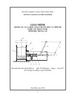 Giáo trình Lựa chọn, Nâng chuyển ống và thiêt bị (Nghề: Cấp thoát nước) - CĐ Cơ Giới Ninh Bình
