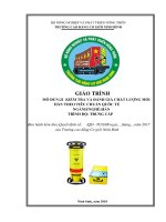 Giáo trình Kiểm tra và đánh giá chất lượng mối hàn theo tiêu chuẩn quốc tế (Nghề: Hàn) - CĐ Cơ Giới Ninh Bình