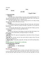 Tiết 98 99 Soạn: Giảng Văn bản CÔ TÔ