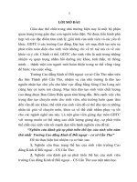 Tóm tắt Luận văn Thạc sĩ Giáo dục học: Nghiên cứu đánh giá sự phát triển thể lực của sinh viên năm thứ nhất Trường Cao đẳng Kinh tế Đối ngoại – cơ sở Cần Thơ