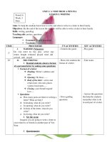 Unit 1 A VISIT FROM A PEN PAL LESSON 5