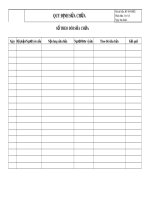 Mẫu Sổ theo dõi sửa chữa