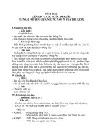 Tiet 2 LIEN XO VA CAC NUOC DONG AU TU NAM 1945 DENGIUA NHUNG NAM 70 CUA THE KI XX
