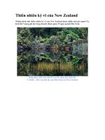 Thien nhien ki vi cua New Zealand