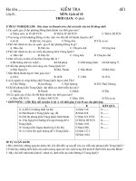 bo de kiem tra mon su 10 THPT HOA HUNG