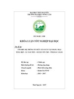 Tìm hiểu hệ thống tổ chức sản xuất tại trang trại tổng hợp xã tam tiến huyện yên thế tỉnh bắc giang 