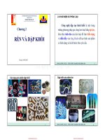 Bài giảng Công nghệ gia công áp lực - Chương 2: Rèn và dập khối