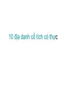 10 diem co tich co thuc