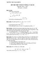 DE THI THU TS 10 NAM HOC 2012 2013