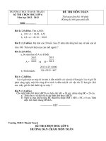 De thi chon HSG mon Toan lop 6