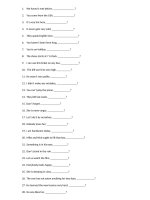 bai tap TAG QUESTIONS