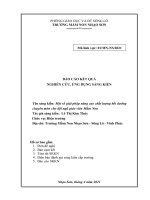 Một số giải pháp nâng cao chất lượng bồi dưỡng chuyên môn cho đội ngũ giáo viên mầm non 