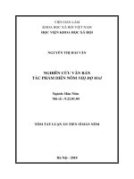 Nghiên cứu văn bản tác phẩm diễn nôm nhị độ mai tt 